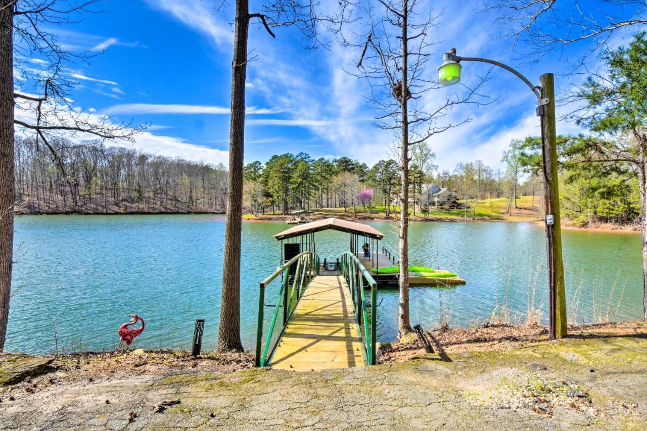 Townville Lake House With Private Dock, Kayaks! Fair Play 외부 사진